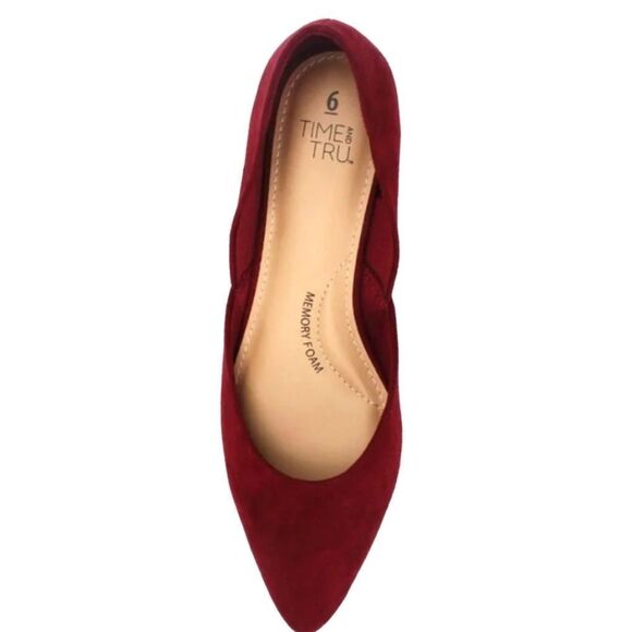 BRAND NEW TIME AND TRU WOMEN'S POINTED-TOES BALLET FLAT - Picture 4 of 16